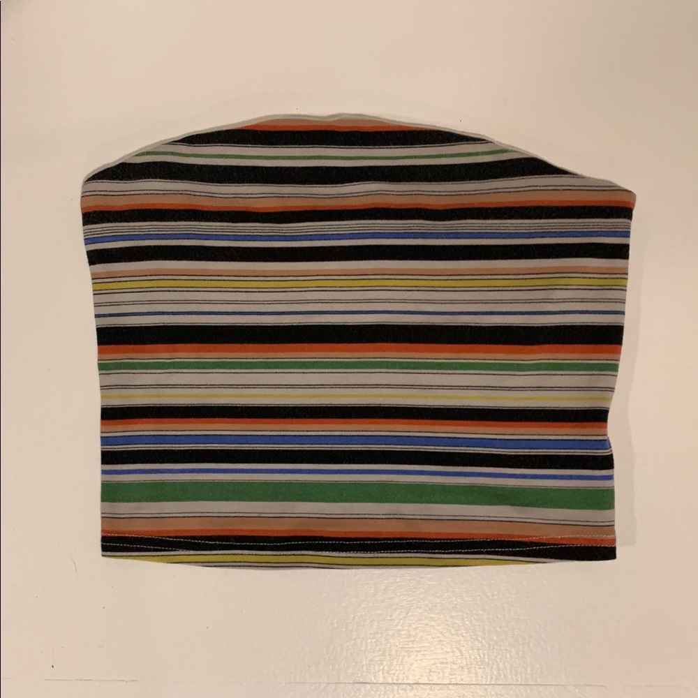 Urban Outfitters striped tube top